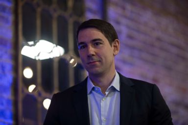 PHOTO: Democratic candidate Josh Harder listens to an election night on November 6, 2018 in Modesto, California.