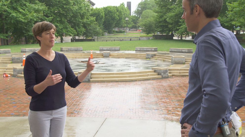 PHOTO: Asheville city councilwoman Julie Mayfield joined the unanimous, historic vote to formally apologize for slavery and create a commission that will fund investments in homeownership and business opportunities for black residents.