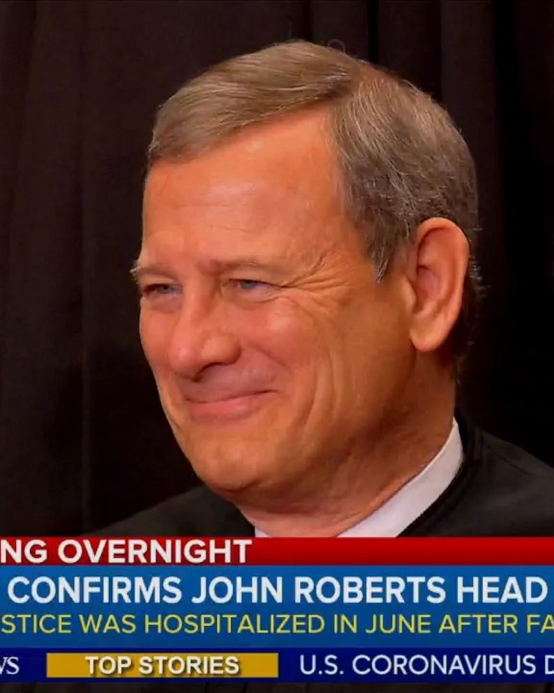 Chief Justice John Roberts straddles Supreme Court's left and right