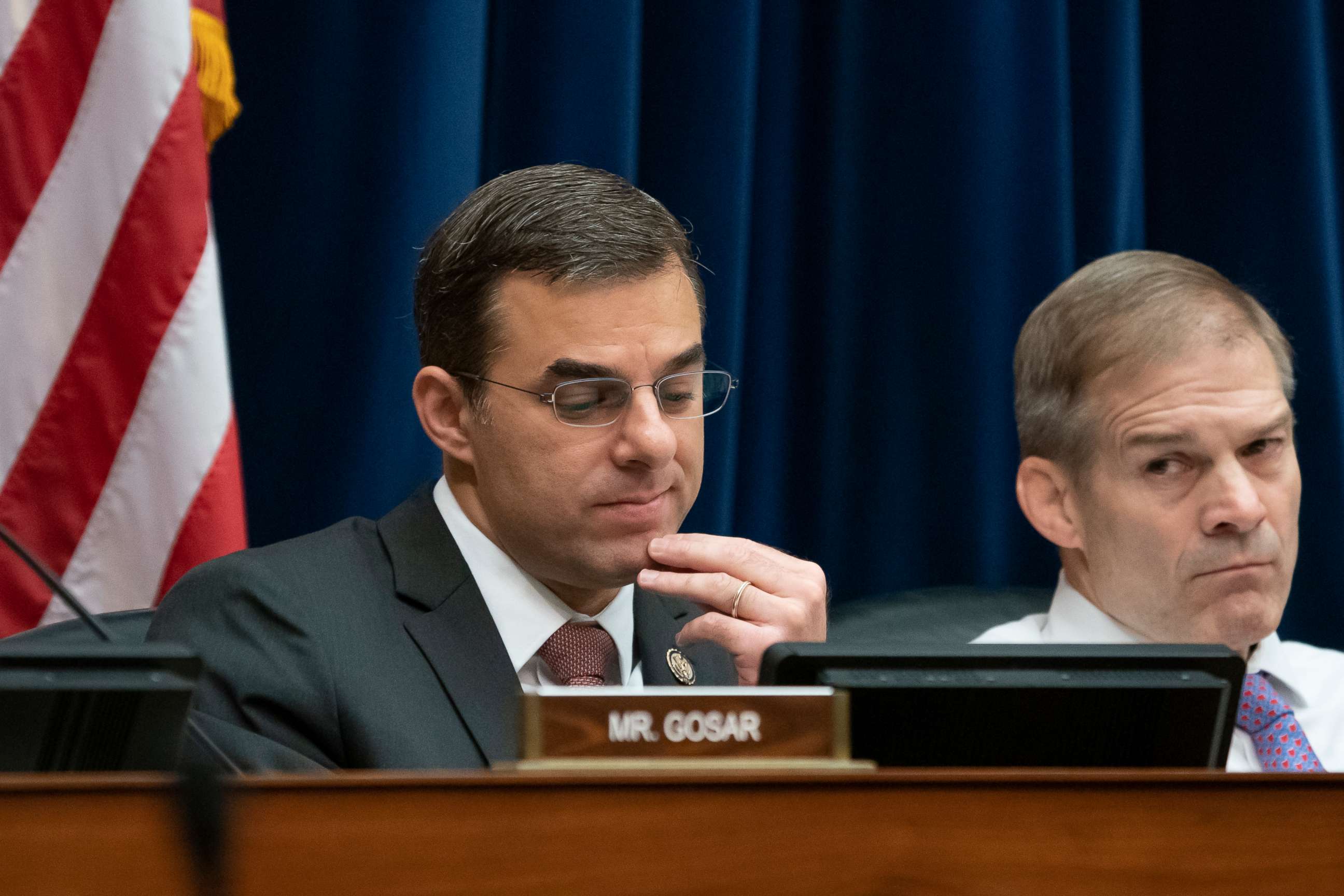 PHOTO: Rep. Justin Amash attends a committee meeting on Capitol Hill in Washington, June 26, 2019.