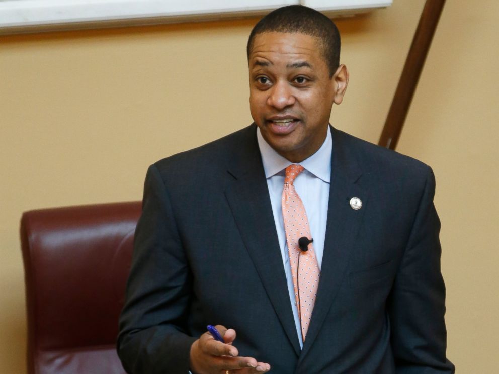 PHOTO: Virginia Lt. Gov. Justin Fairfax presides over a Senate session at the Capitol in Richmond, Va., Friday, Feb. 22, 2019.