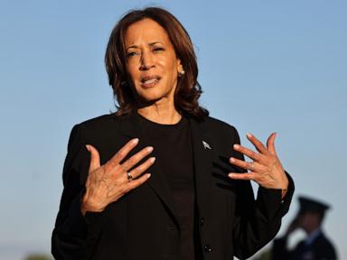 Harris says no peace talks with Putin without Ukraine; says she's a Glock owner