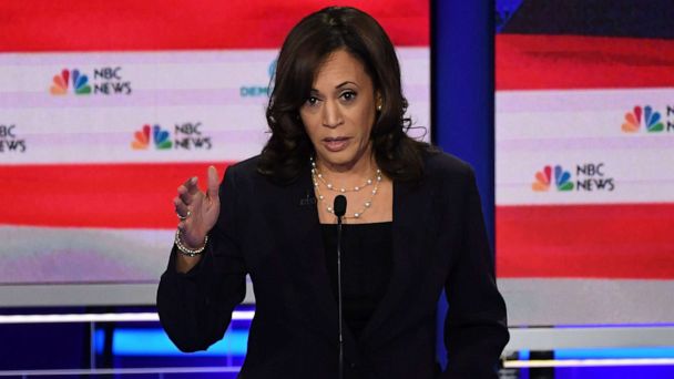 'That little girl was me': Kamala Harris, Joe Biden spar over ...