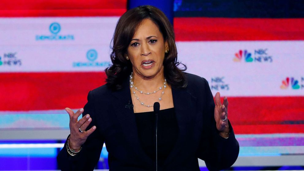 Harris soars at debate as Democrats’ fault lines trip up Biden ...