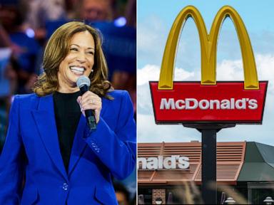 Harris' 'working-class' McDonald's experience highlighted at DNC, on campaign trail