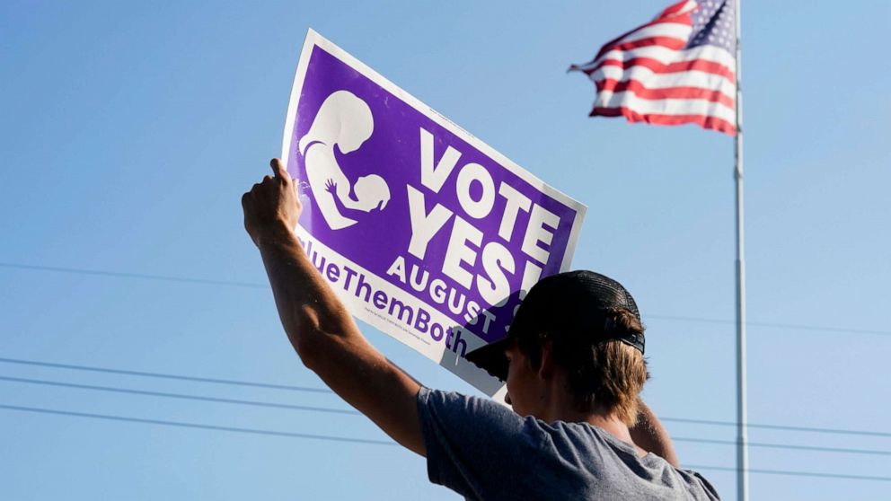 VIDEO: Kansas residents vote to protect access to abortion