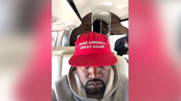 Kanye West MAGA Hat Make America Great Again Trump T Shirt KANYE 2020 