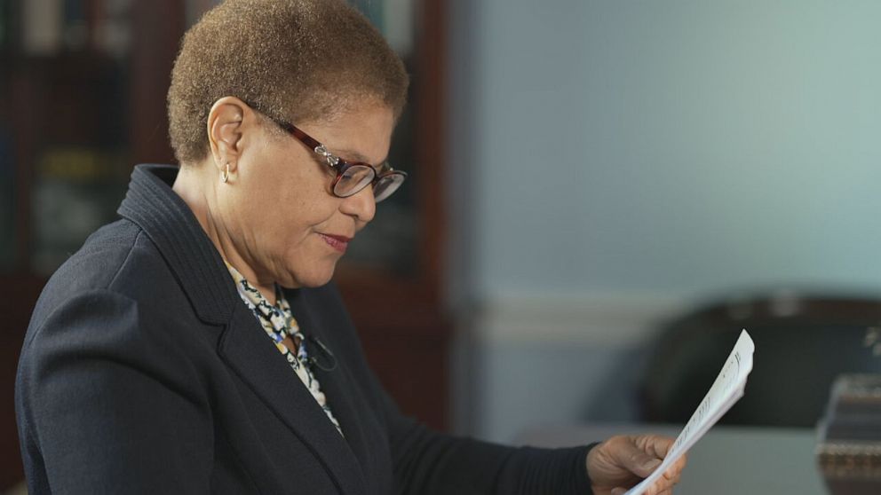 PHOTO: Rep. Karen Bass has served California's 37th Congressional District since 2011.