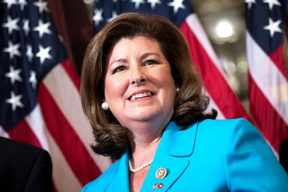 PHOTO: Representative-elect Karen Handel participates in a ceremonial swearing-in on Capitol Hill, June 26, 2017 in Washington, D.C.