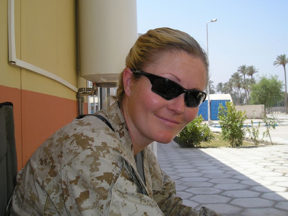 PHOTO: Kate Hendricks Thomas, pictured in an undated handout photo, says she was exposed to toxic burn pits after she was deployed to Iraq in 2005.