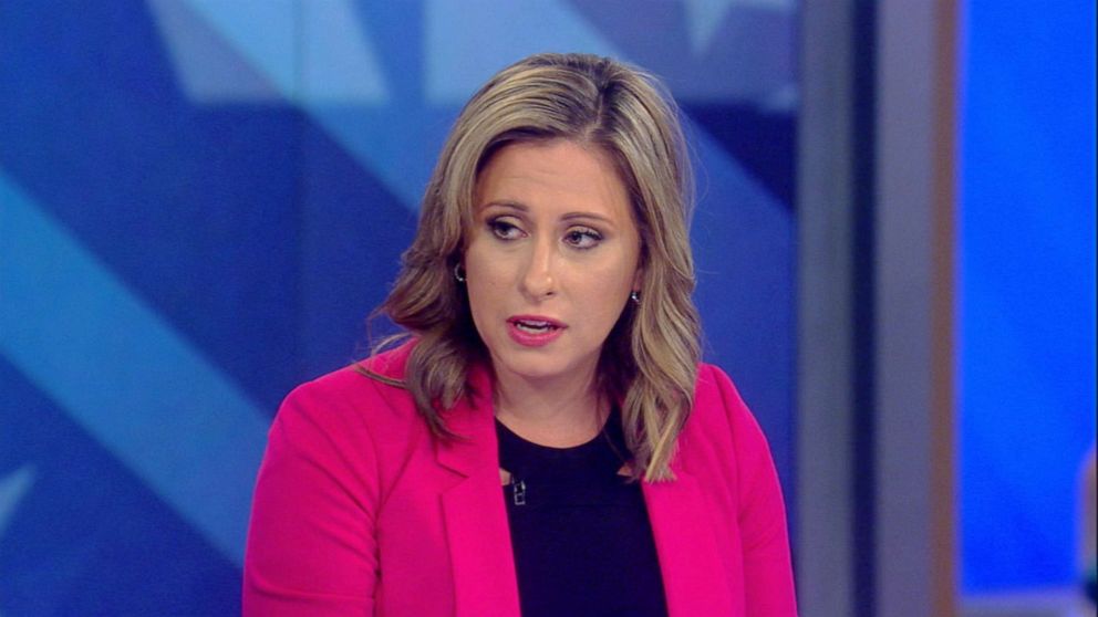 PHOTO: Katie Hill appears on "The View," Feb. 21, 2020.