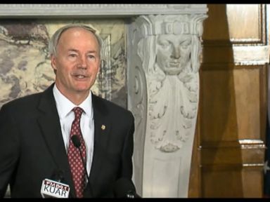 VIDEO: Gov. Asa Hutchinson, R-Arkansas, asked the state legislature to alter the religious freedom bill to more closely mirror the federal law before he will sign it.