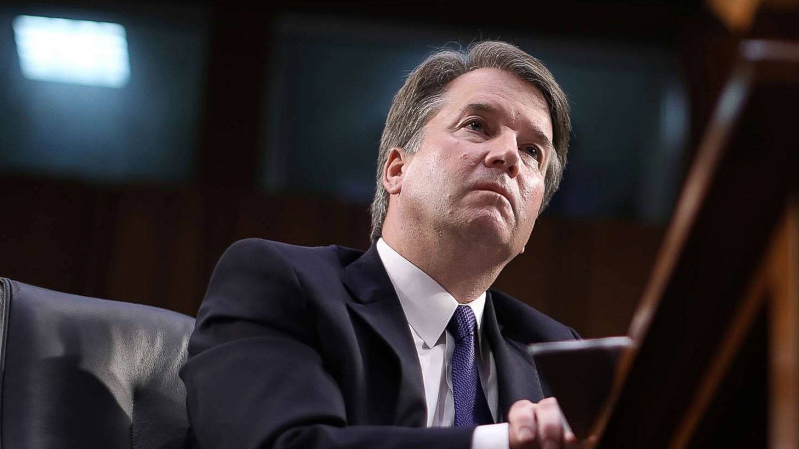 PHOTO: Supreme Court nominee Judge Brett Kavanaugh appears before the Senate Judiciary Committee during his confirmation hearing in the Hart Senate Office Building on Capitol Hill, Sept. 4, 2018 in Washington.