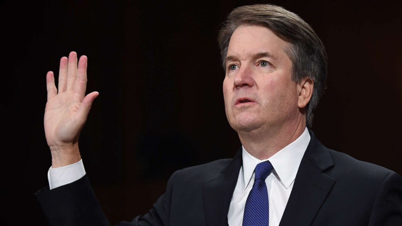 PHOTO: Supreme Court nominee Judge Brett Kavanaugh arrives to testify before the Senate Judiciary Committee on Capitol Hill in Washington, Sept. 27, 2018.