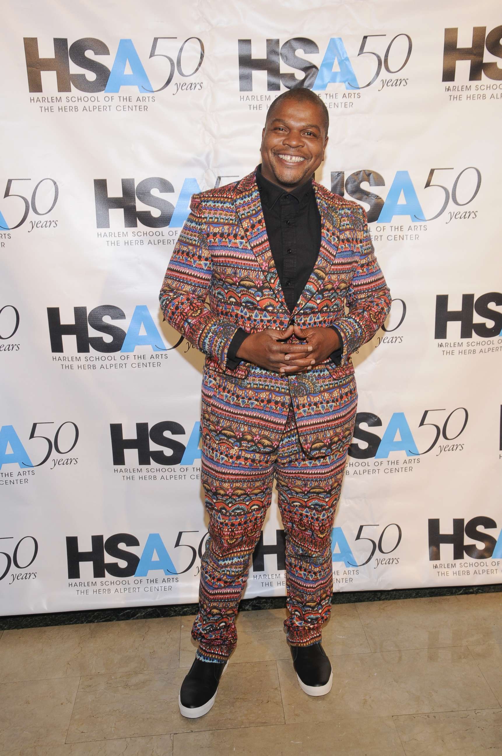 PHOTO: Artist Kehinde Wiley attends the Harlem School of the Arts (HSA) 50th Year Anniversary Gala Kickoff in the Grand Ballroom at The Plaza, Oct. 5, 2015, in New York City. 