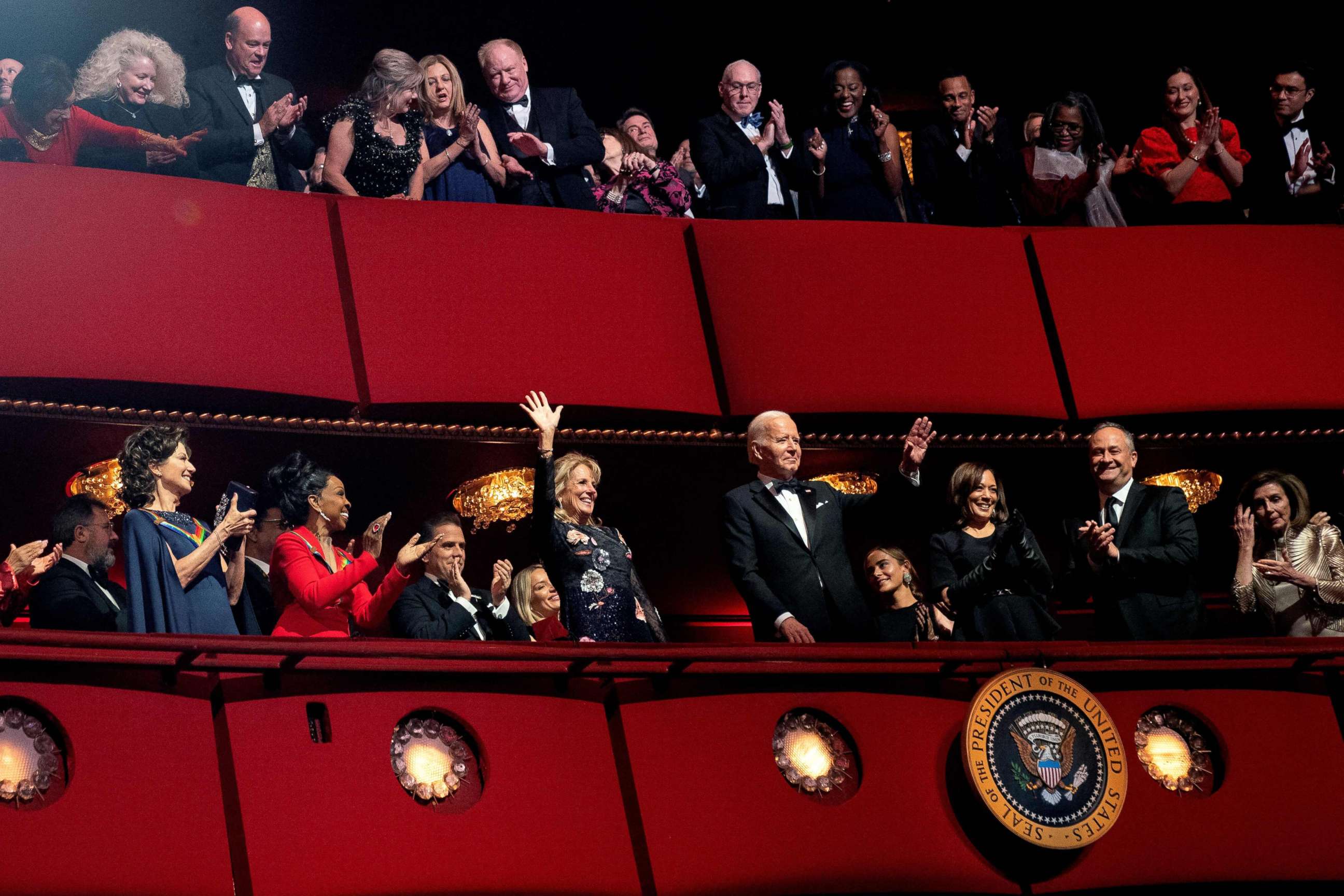 PHOTO: President Joe Biden and First Lady Jill Biden attend the 45th Kennedy Center Honors, Dec. 4, 2022, in Washington.