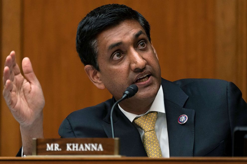 PHOTO: Rep. Ro Khanna speaks at a hearing, Oct. 28, 2021, on Capitol Hill.