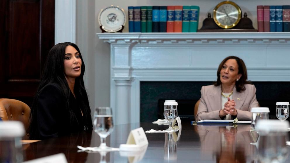 PHOTO: Reality show star-turned activist Kim Kardashian West had a starring role at a criminal justice reform event at the White House on Thursday.