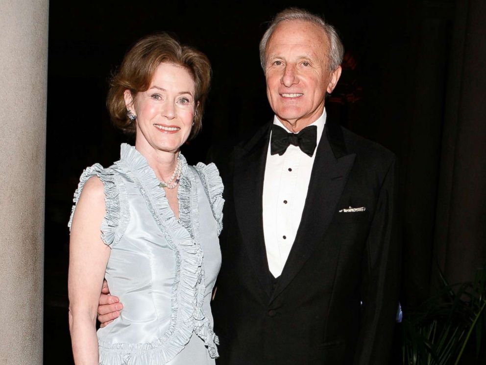 PHOTO: Kimba Wood and Frank Richardson attend an event at The Frick Collection on Oct. 19, 2009 in New York.