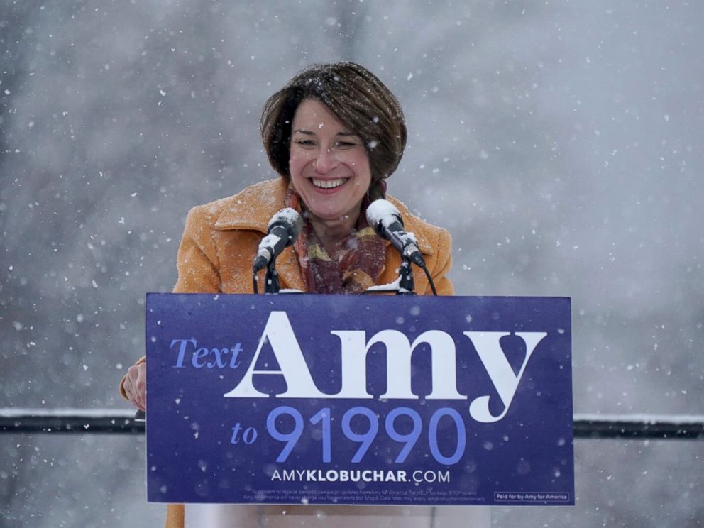 Amy Klobuchar 2020 Presidential Hopeful Campaign button KLOBUCHAR-705 
