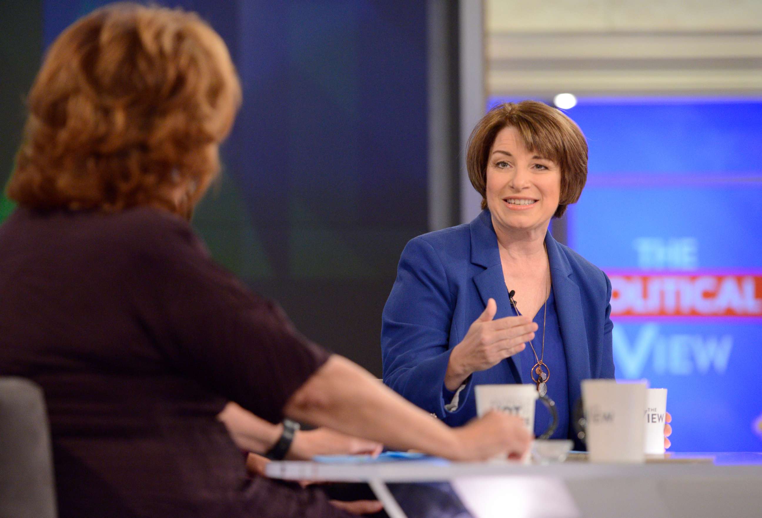 PHOTO: Senator Amy Klobuchar appears on ABC's  "The View," Oct. 18, 2018.