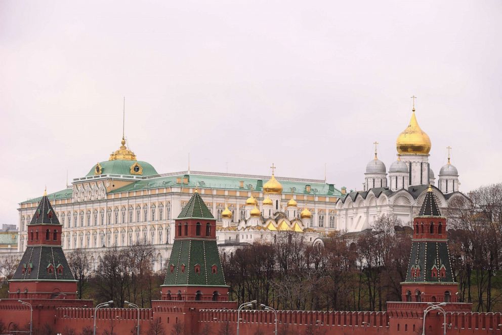 PHOTO:The gates of Kremlin and the Kremlin are pictured on Oct. 31, 2013 in Moscow.