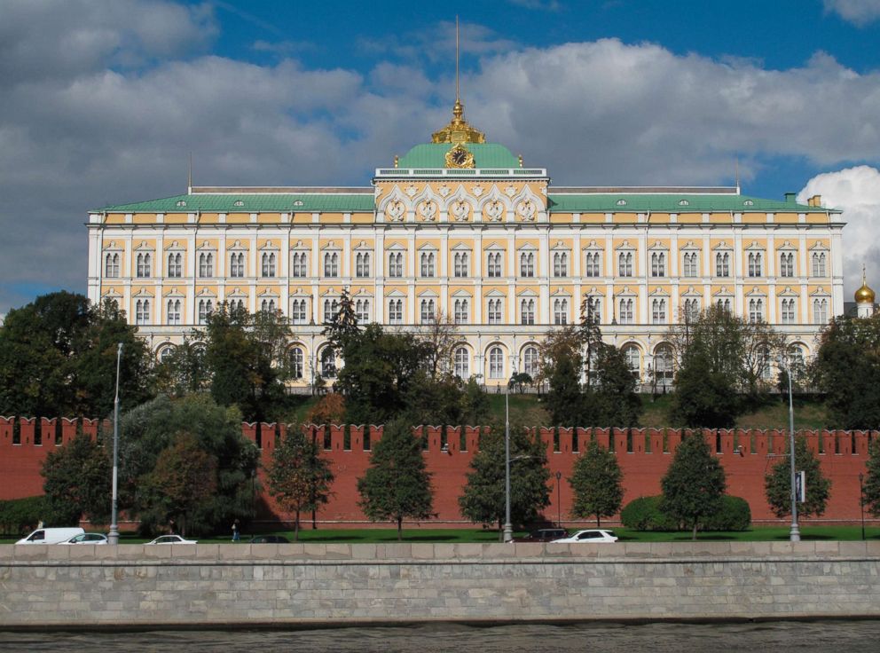 PHOTO: The Great Kremlin Palace in Moscow is pictured in this undated file photo.