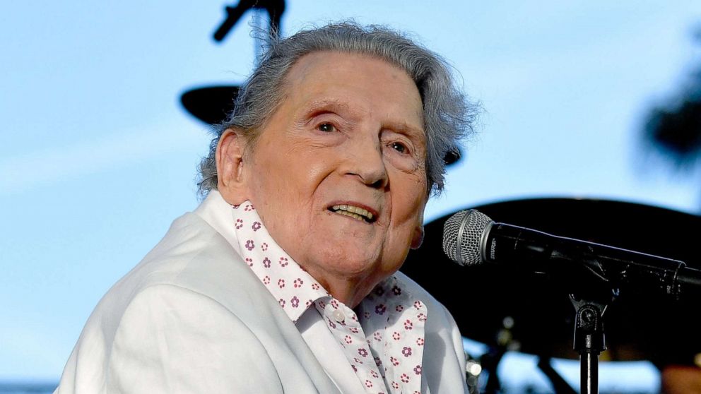 PHOTO: Jerry Lee Lewis performs on the Palomino Stage during day 1 of 2017 Stagecoach California's Country Music Festival at the Empire Polo Club, April 28, 2017, in Indio, Calif.