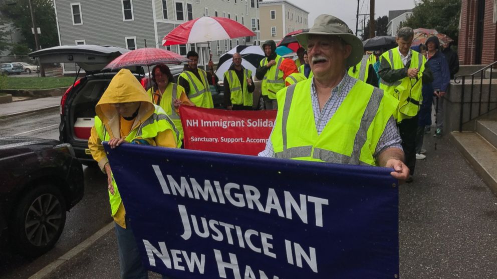Democratic candidate Lincoln Soldati is walking 40 miles for immigration justice.