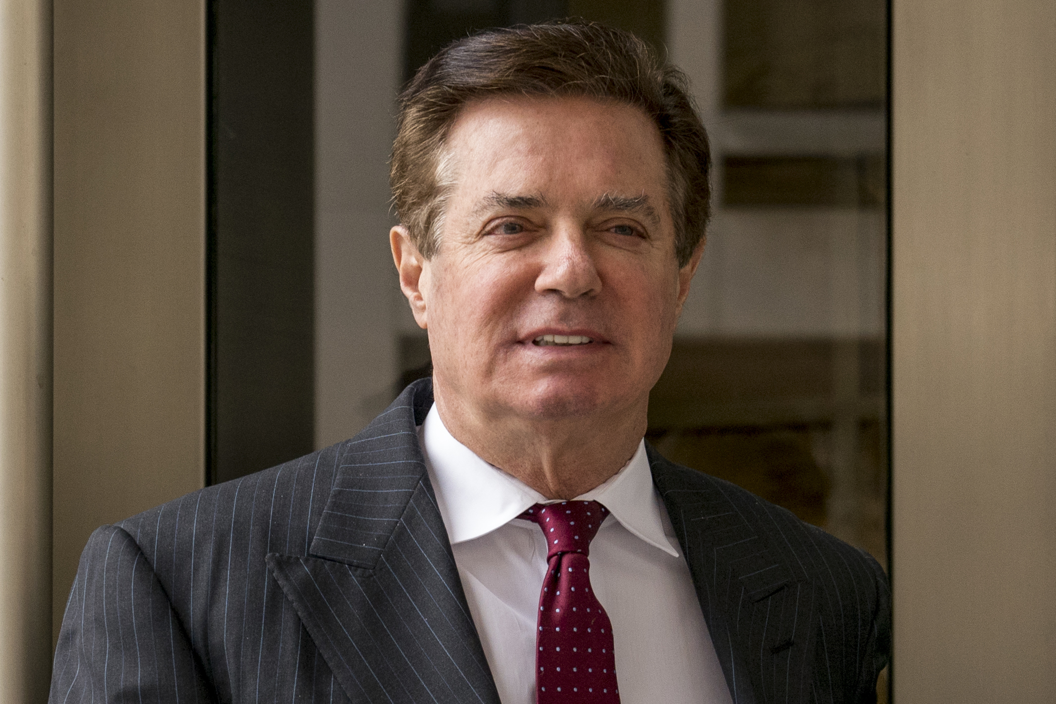 PHOTO: Paul Manafort, President Donald Trump's former campaign chairman, leaves the federal courthouse in Washington, D.C., April 4, 2018. 