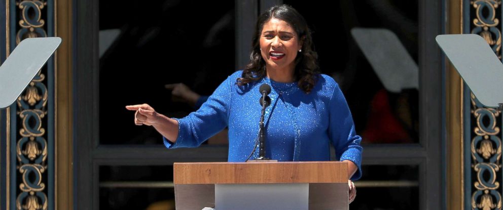 London Breed, San Francisco’s First Black Female Mayor Sworn In - Abc News