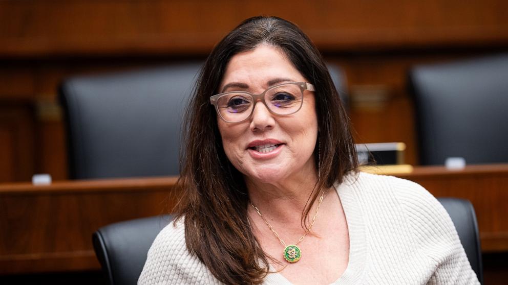 PHOTO: Rep. Lori Chavez-DeRemer participates in the House Transportation Committee hearing on "Oversight of the Department of Transportation's Policies and Programs and Fiscal Year 2025 Budget Request" in the Rayburn House Office Building, June 27, 2024.