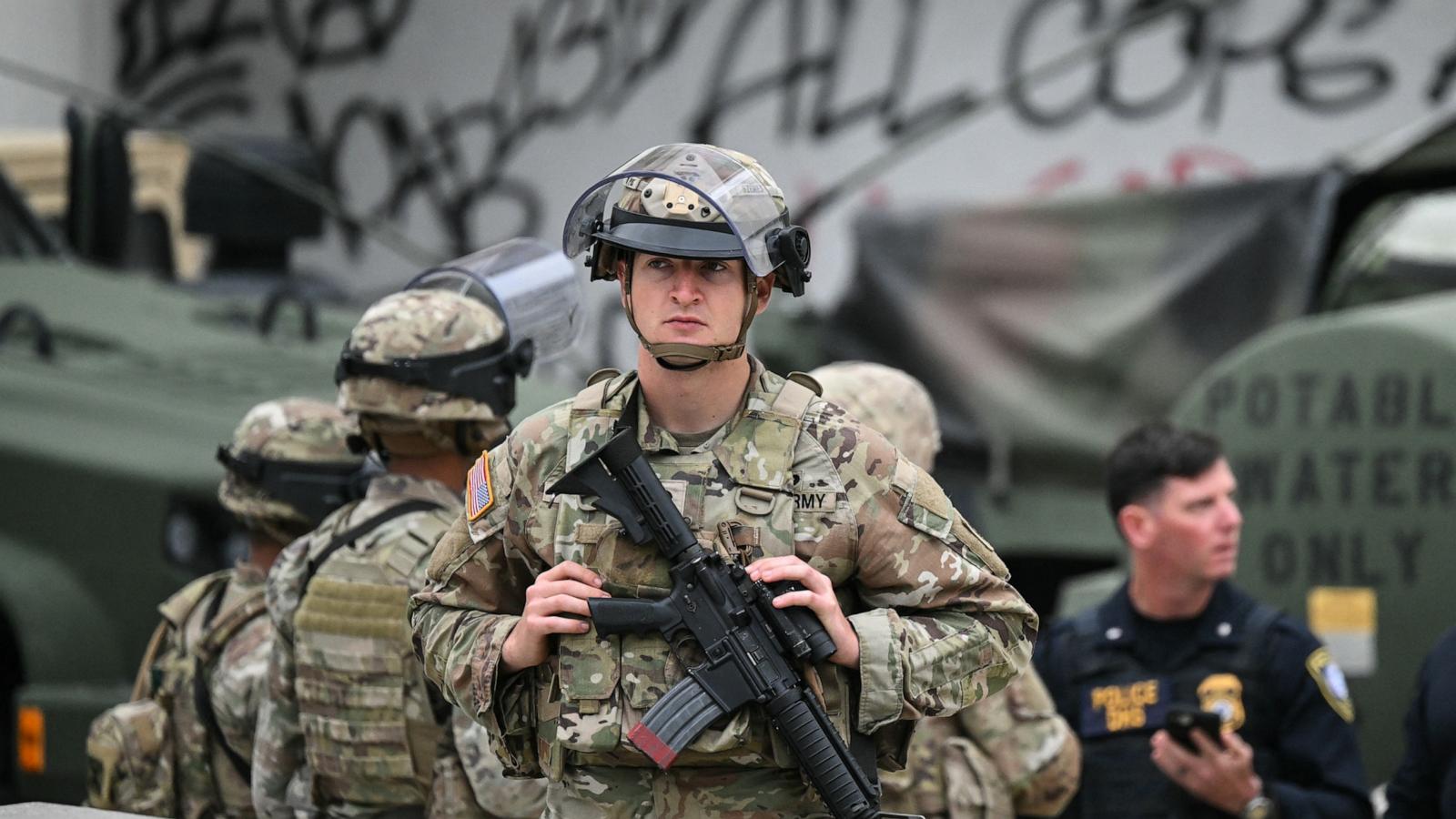 LA protest live updates: Trump says LA 'would be burning' without National Guard