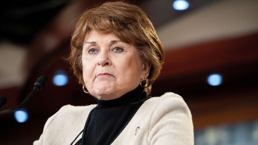 Feb. 7, 2012 file photo of Democratic Congresswoman Louise Slaughter from New York. 