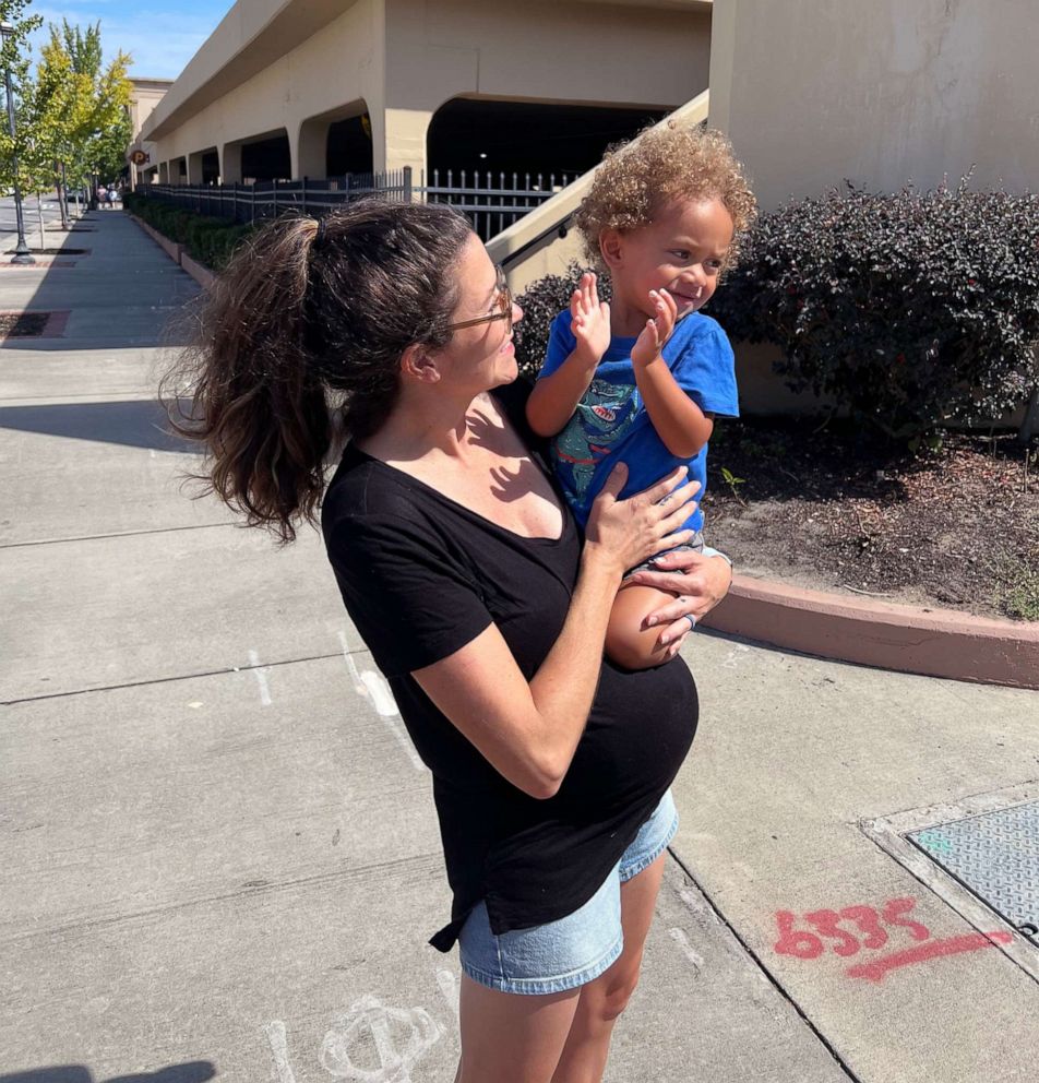 PHOTO: Brenna Lyons, a young mom living with her husband and toddler son in Augusta, Georgia, says recent abortion restrictions will be a major factor for her and her friends halfway through 2022. 