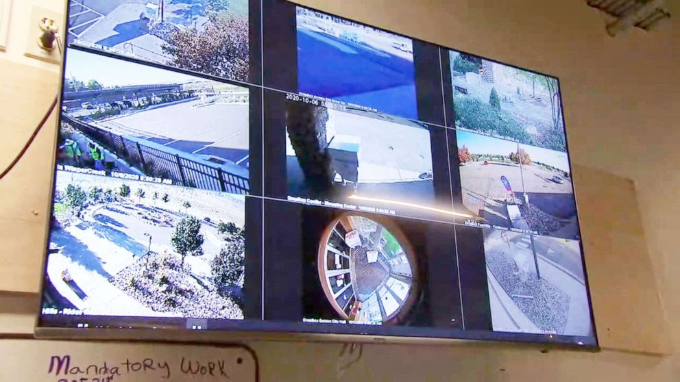 PHOTO: The Jefferson County ballot drop box security hub has 35 cameras monitor every ballot drop box in the county.