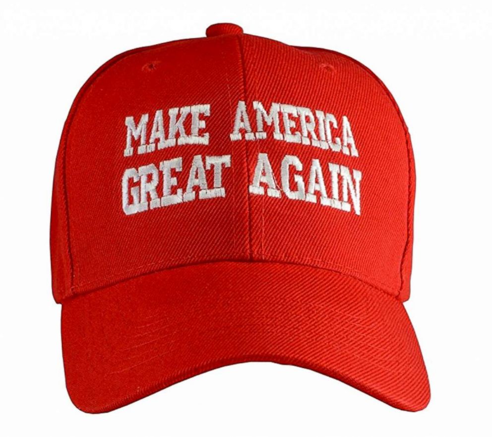 PHOTO: "Make America Great Again" hat produced by Incrediblegifts who say the price could double with new US tariffs.