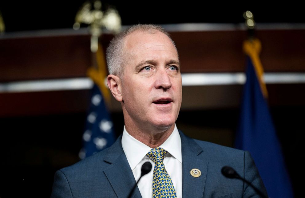 PHOTO: Rep. Sean Patrick Maloney speaks during a news conference in the Capitol, Feb. 8, 2022, in Washington, D.C.