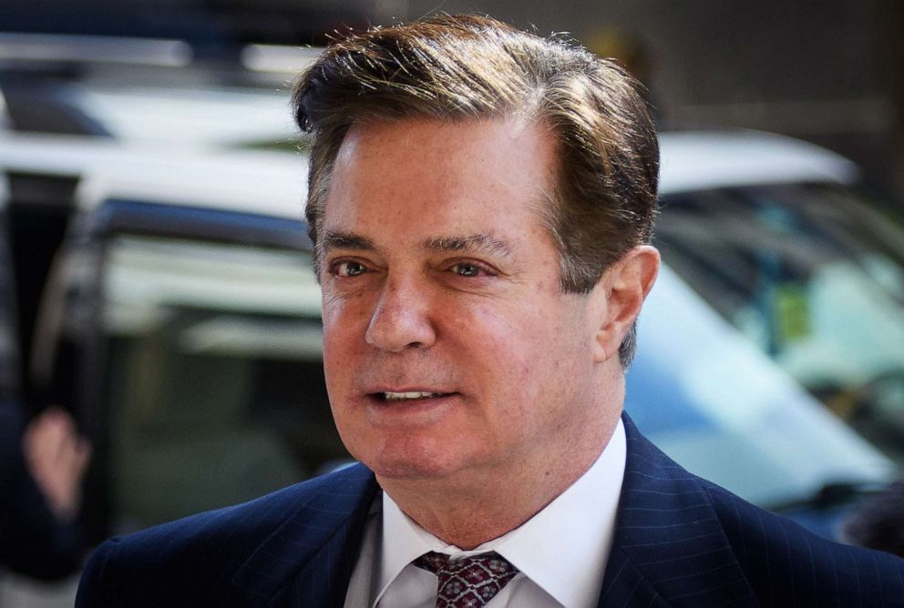 PHOTO: Paul Manafort arrives for a hearing at U.S. District Court in Washington, June 15, 2018.