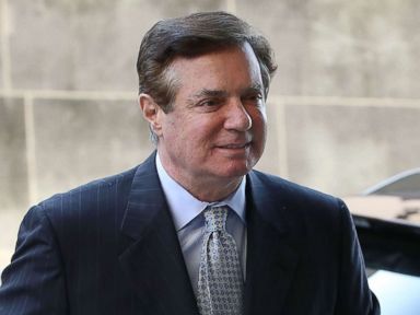 PHOTO: Former Trump campaign manager Paul Manafort arrives for a hearing, May 23, 2018 in Washington, D.C.