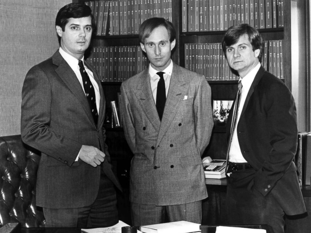 PHOTO: Paul Manafort, Roger Stone and Lee Atwater are young political operatives who have set up lobbying firms. 