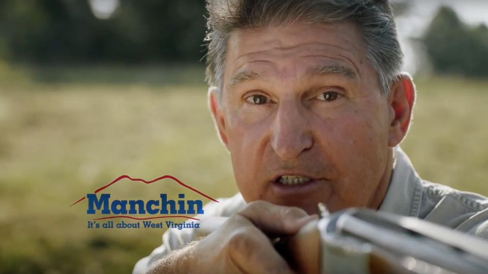 PHOTO: Joe Manchin is seen in this political ad.
