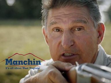 PHOTO: Joe Manchin is seen in this political ad.