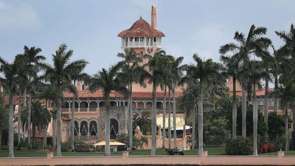 PHOTO: President Donald Trump's Mar-a-Lago resort is seen on April 03, 2019 in West Palm Beach, Florida.