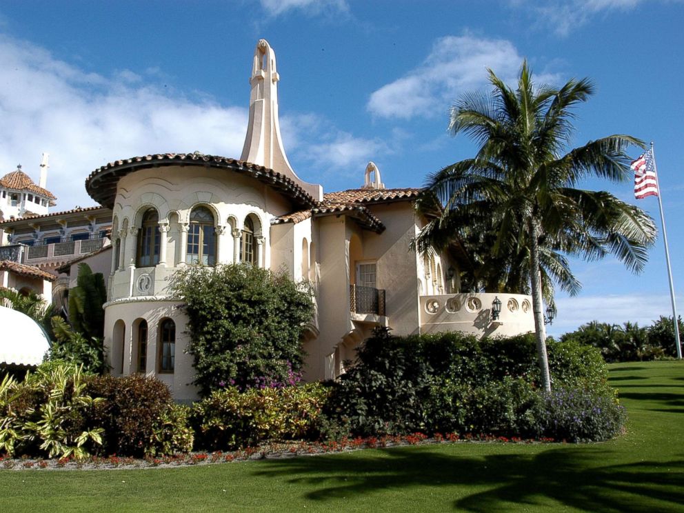 PHOTO: Exterior view of the south side of the Mar-a-Lago estate, Palm Beach, Fla., Jan. 9, 2008.