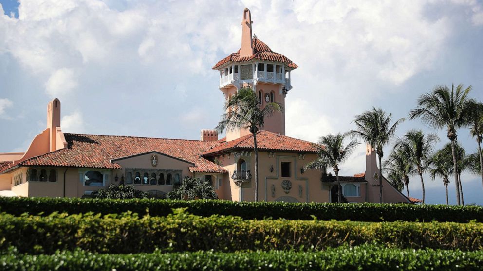 PHOTO: File photo of President Donald Trump's Mar-a-Lago resort seen on Nov. 1, 2019 in Palm Beach, Fla.