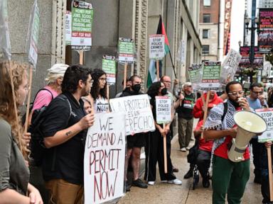 Unmoved by Harris replacing Biden, pro-Palestinian protesters plan to march on DNC