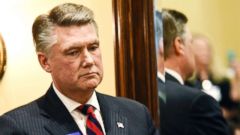 PHOTO: Rev. Mark Harris a congressional candidate in North Carolina's 9th congressional district is pictured on March 21, 2018. 