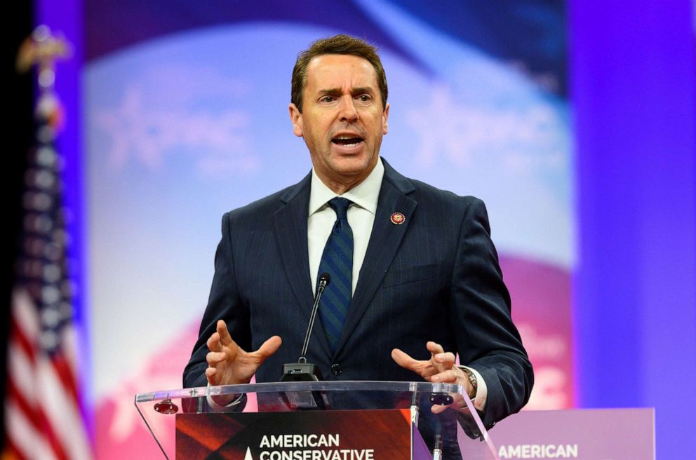 PHOTO: Rep. Mark Walker, R-N.C., speaks during the American Conservative Union's Conservative Political Action Conference at the Gaylord National Resort & Convention Center in Oxon Hill, Md., Feb. 28, 2019.