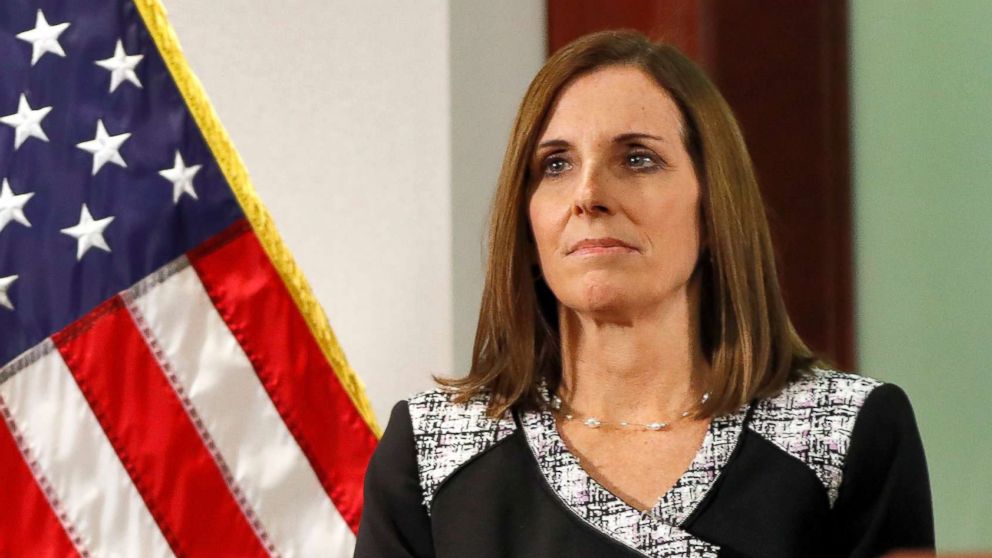 Sen. Martha McSally Says She Was Raped By A Senior Officer While In Air ...